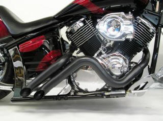 V star hot sale 650 pipes